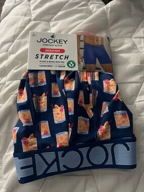 Summer drink jockey boxerbrief size large